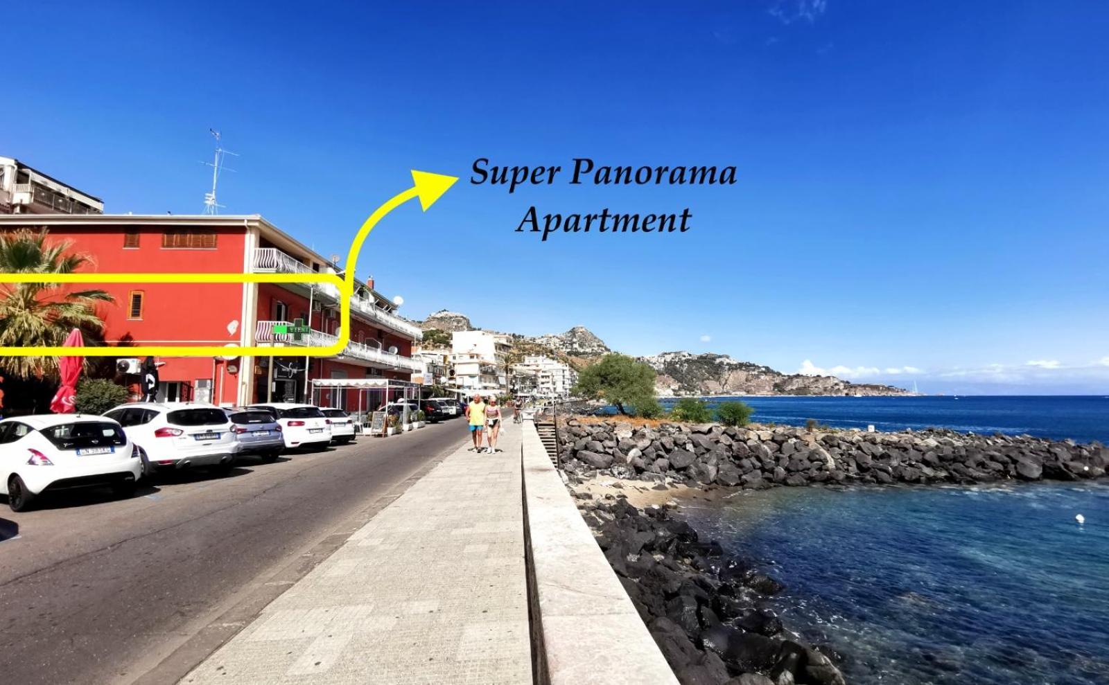 Super Panorama & Astonishing Apartment Seaview Giardini-Naxos Zewnętrze zdjęcie